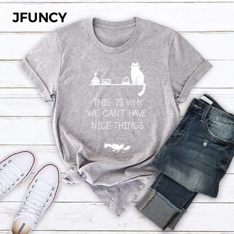 JFUNCY Plus Size 5XL Women Tshirt Summer Cotton Short Sleeve Tee Tops Funny Creative Print Shirts Fashion Casual T-shirt
JFUNCY Plus Size 5XL Women Tshirt Summer Cotton Short Sleeve Tee Tops Funny Creative Print Shirts Fashion Casual T-shirt