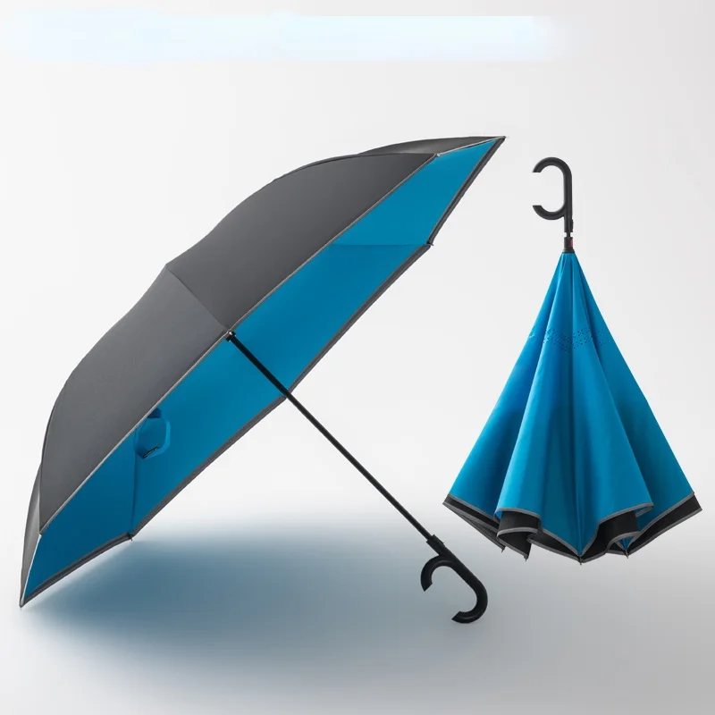 Reverse Automatic Black Umbrella Car Men High Quality Umbrella For Rain And Sun Windproof Strong Paraguas Rain Equipment LL50UM
Reverse Automatic Black Umbrella Car Men High Quality Umbrella For Rain And Sun Windproof Strong Paraguas Rain Equipment LL50UM
