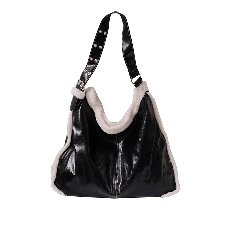 Large-capacity Tote Bags for Women New Trendy Shopping Bag Plush Handbag Purse Ins Causal Shoulder Messenger Bag All-match
Large-capacity Tote Bags for Women New Trendy Shopping Bag Plush Handbag Purse Ins Causal Shoulder Messenger Bag All-match