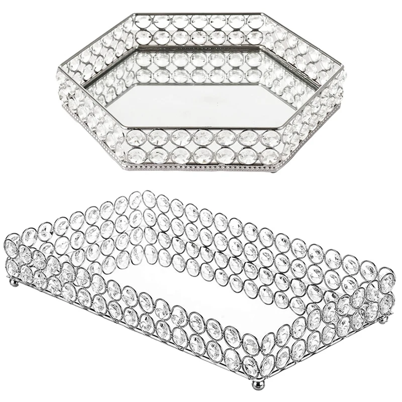 2 шт., Прозрачный Прямоугольный косметический поднос, органайзер для ювелирных изделий, зеркальный декоративный поднос, (серебристый)
2 шт., Прозрачный Прямоугольный косметический поднос, органайзер для ювелирных изделий, зеркальный декоративный поднос, (серебристый)