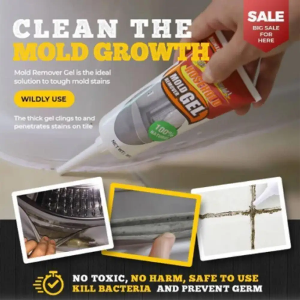 Household Mold Remover Gel Cleaning Agent Furniture Tile Removal Floor Wall Cleaner Home Multifunctional Mold Remover Gel
Household Mold Remover Gel Cleaning Agent Furniture Tile Removal Floor Wall Cleaner Home Multifunctional Mold Remover Gel