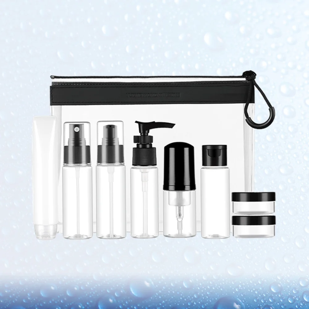 1 Set of 50ml Press Pump Bottle Subpackaging Bottle Travel Dispenser Container Portable Lotion Bottle (Black)
1 Set of 50ml Press Pump Bottle Subpackaging Bottle Travel Dispenser Container Portable Lotion Bottle (Black)