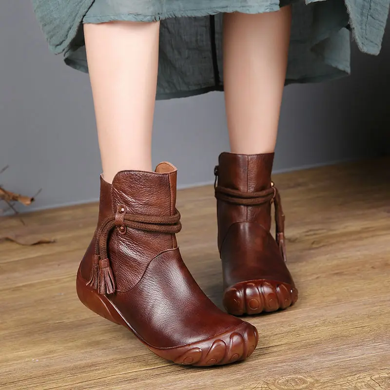 Autumn New Women's Nude Boots Solid Color Round Toe Square Heel Boots Comfortable and Lightweight Outdoor Non-slip Casual Boots
Autumn New Women's Nude Boots Solid Color Round Toe Square Heel Boots Comfortable and Lightweight Outdoor Non-slip Casual Boots