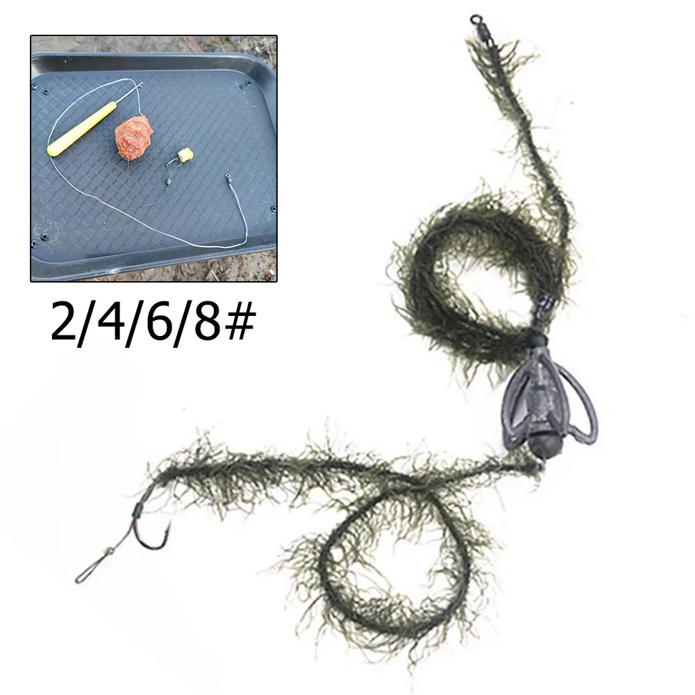 1pc 2#/4#/6#/8# High Carbon Steel Hook Carp Fishing Bait Metal Feeder Cage Line Group Sharp Hook Fishing Accessories
1pc 2#/4#/6#/8# High Carbon Steel Hook Carp Fishing Bait Metal Feeder Cage Line Group Sharp Hook Fishing Accessories