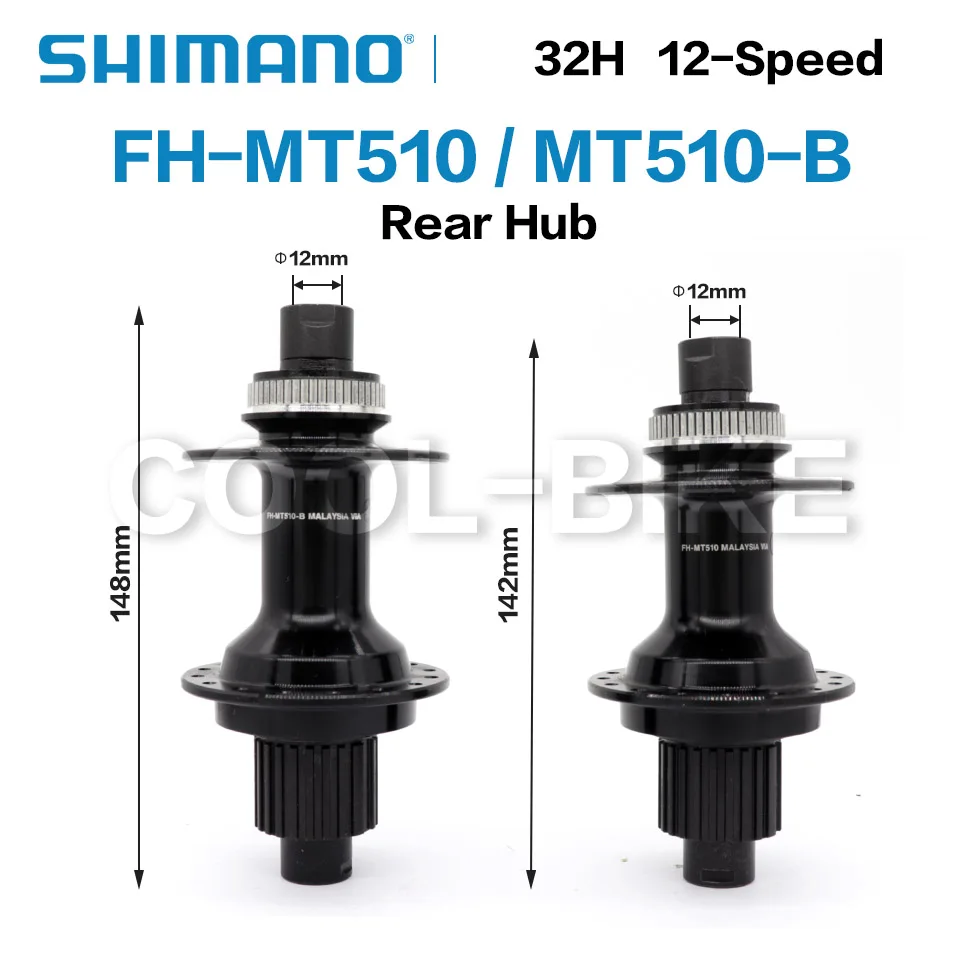 Shimano FH MT510 MT500 MT410 MT401 1X12 скоростная Задняя втулка Boost HB Передняя для горного