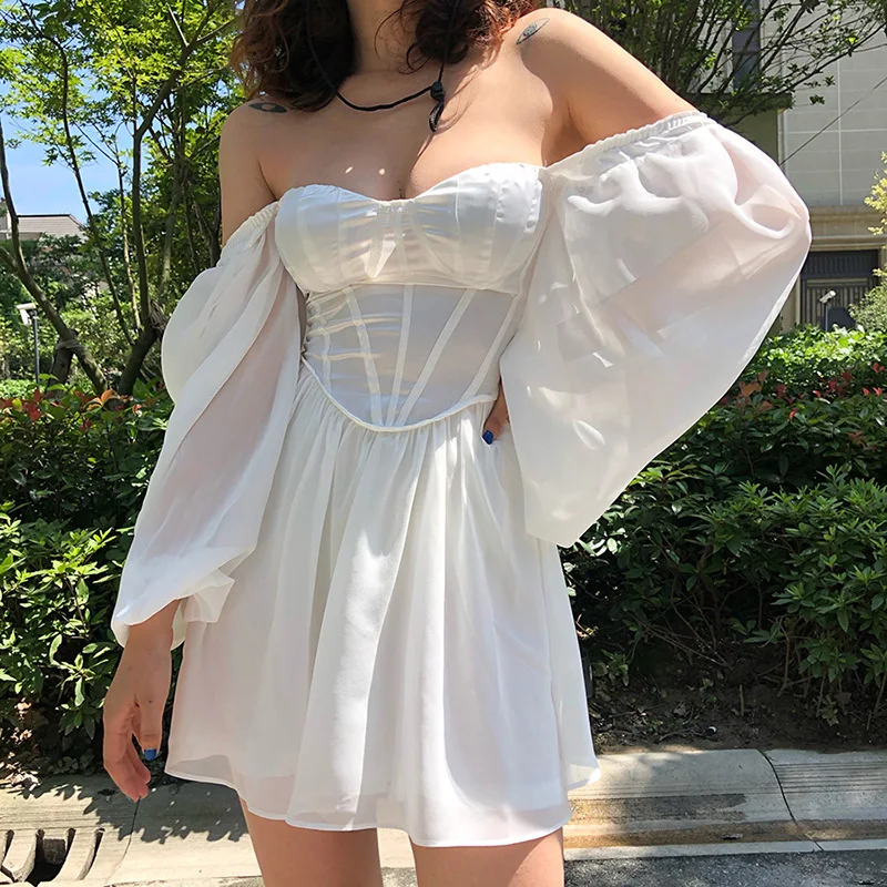 Women Fashion Elegant High Waist Slim Solid White Office Lady A-Line Mini Dress 2021 Spring Autumn New Party Dress Vestidos
Women Fashion Elegant High Waist Slim Solid White Office Lady A-Line Mini Dress 2021 Spring Autumn New Party Dress Vestidos