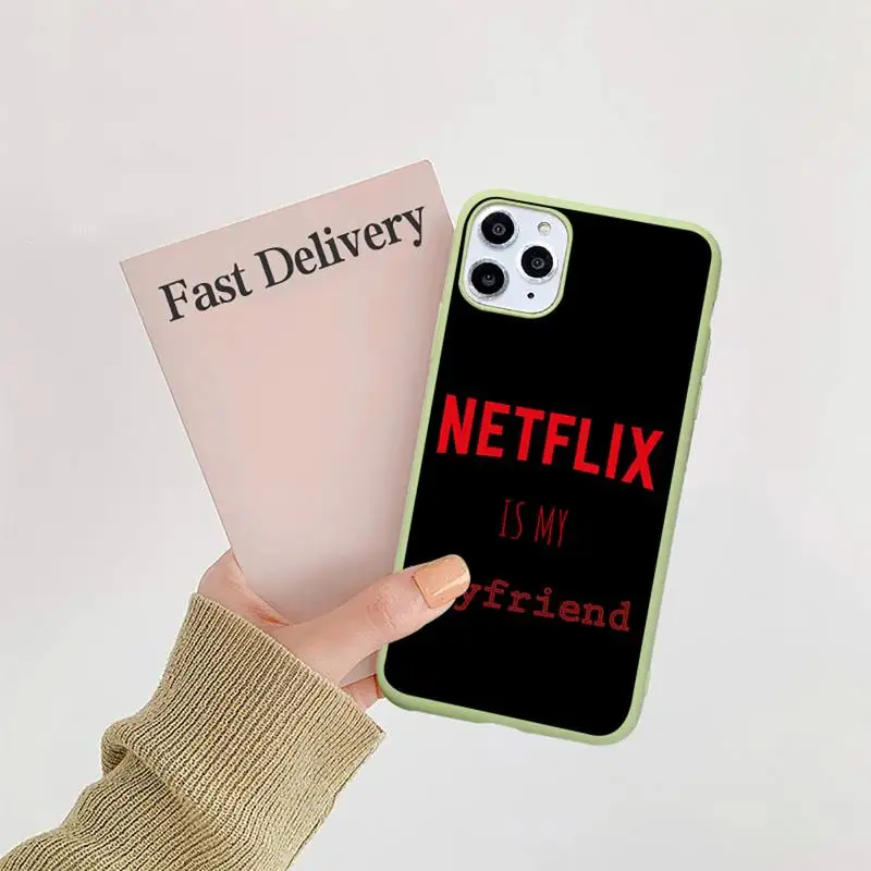 netflix is my boyfriend Quotes Phone Case Candy Color for iPhone 11 12 mini pro XS MAX 8 7 6 6S Plus X 5S SE 2020 XR
netflix is my boyfriend Quotes Phone Case Candy Color for iPhone 11 12 mini pro XS MAX 8 7 6 6S Plus X 5S SE 2020 XR