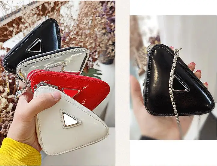 2020 mirror triangle bag single room oblique hanging chain lipstick earphone mini bag
2020 mirror triangle bag single room oblique hanging chain lipstick earphone mini bag
