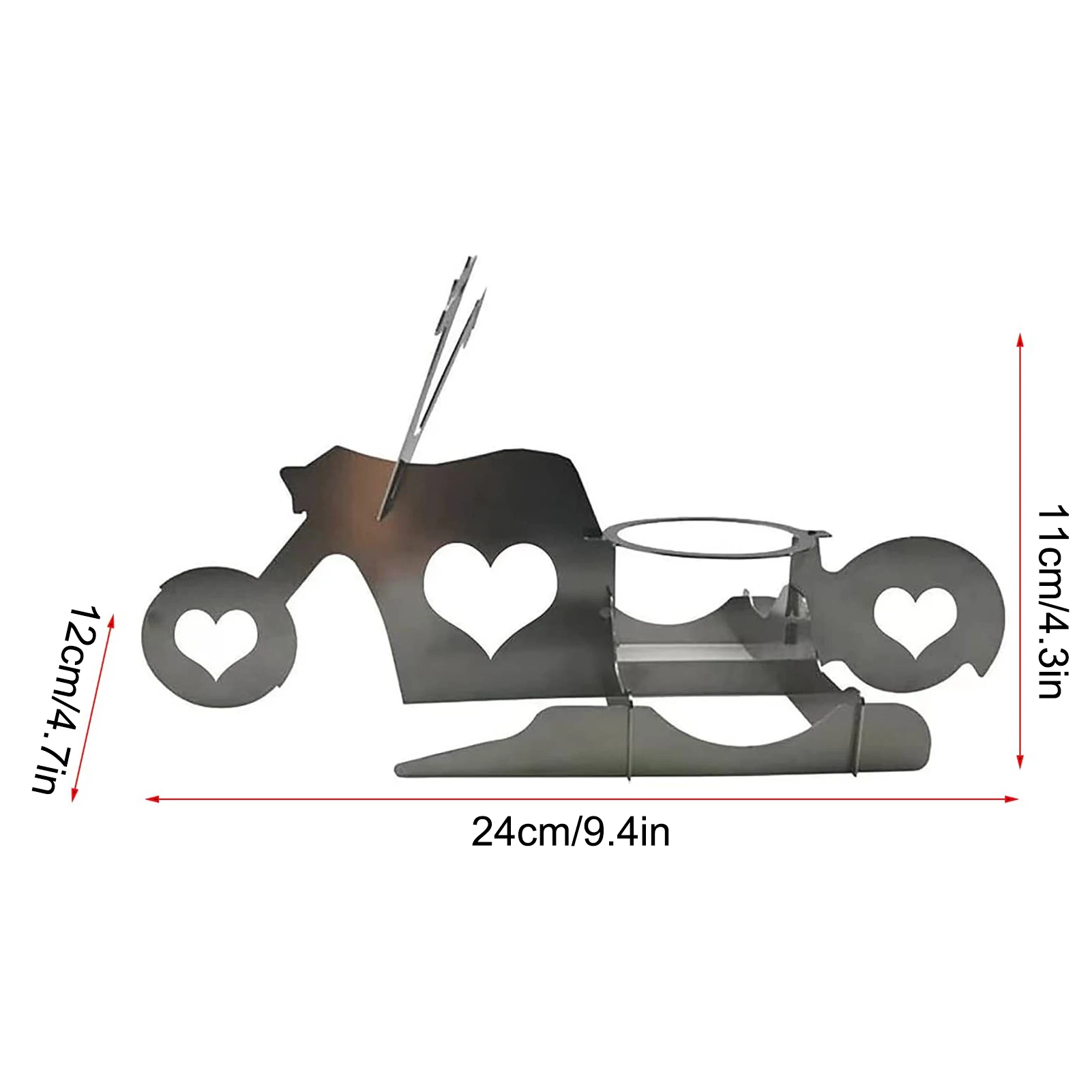 Stainless Steel Motorbike Beer Can Holder Stand Rugged & Durable Chicken Roasting Rack For Outdoor BBQ Universal Holder
Stainless Steel Motorbike Beer Can Holder Stand Rugged & Durable Chicken Roasting Rack For Outdoor BBQ Universal Holder
