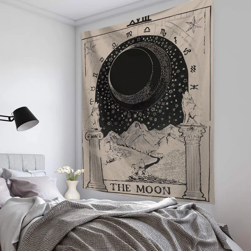 Mandala Tapestry Tarot Card Astrology Divination Witchcraft Room Decor Bedspread Throw Cover Sun Moon Wall Decor Tapiz Pared
Mandala Tapestry Tarot Card Astrology Divination Witchcraft Room Decor Bedspread Throw Cover Sun Moon Wall Decor Tapiz Pared