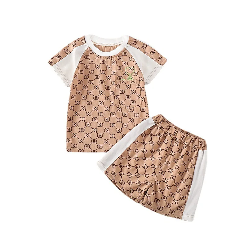 Summer Toddler Boys Clothing Boho Children Kids Clothing Set Print Short Sleeve Shirts+Shorts Cotton Patchwork Outfits Suits
Summer Toddler Boys Clothing Boho Children Kids Clothing Set Print Short Sleeve Shirts+Shorts Cotton Patchwork Outfits Suits