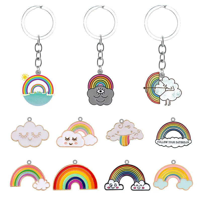 TAFREE 2021 New Fashion Rainbow Keychain Cute Cartoon Cloud Original Animation Doll Key Ring Pendant Accessory
TAFREE 2021 New Fashion Rainbow Keychain Cute Cartoon Cloud Original Animation Doll Key Ring Pendant Accessory