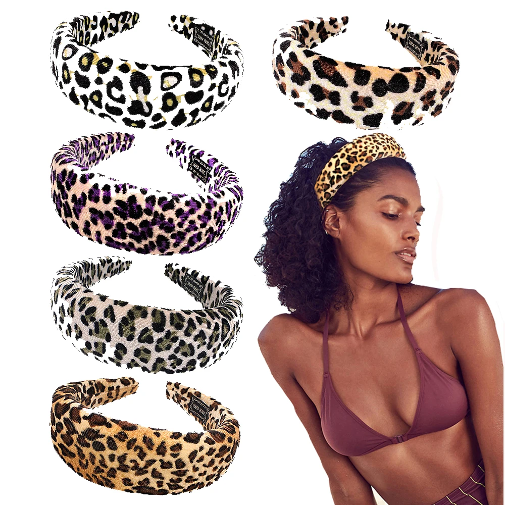 5 Pcs of New Fashion Women's Sponge Leopard Print Headband Elastic Headband for Women and Girls Headwear
5 Pcs of New Fashion Women's Sponge Leopard Print Headband Elastic Headband for Women and Girls Headwear