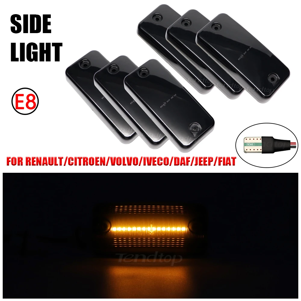 Dynamic Turn Signal Side Light For Fiat Ducato Citroen Relay Peugeot Boxer Renault Magnum Midliner Volvo FE FL Man Iveco Daily
Dynamic Turn Signal Side Light For Fiat Ducato Citroen Relay Peugeot Boxer Renault Magnum Midliner Volvo FE FL Man Iveco Daily