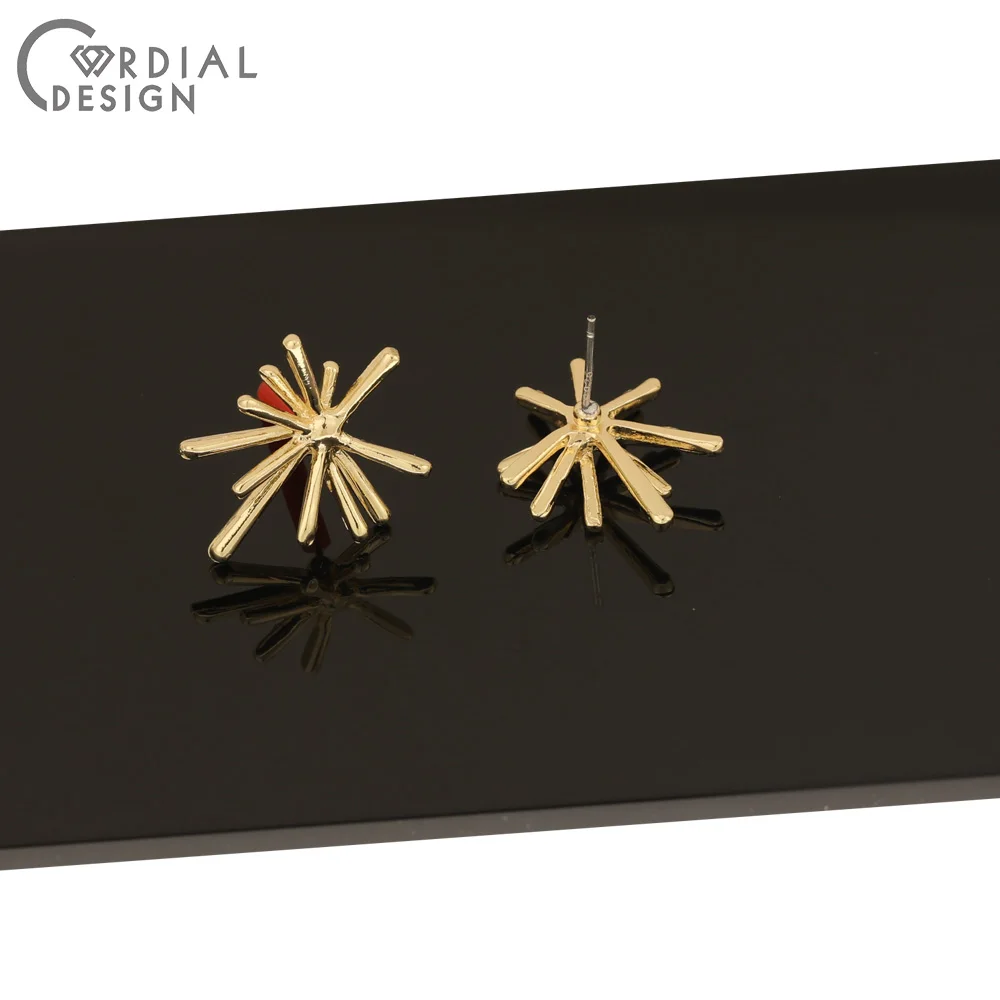 Cordial Design 100Pcs 17*20MM Jewelry Accessories/Flower Shape/Earrings Stud/DIY Making/Hand Made/Jewelry Findings & Component
Cordial Design 100Pcs 17*20MM Jewelry Accessories/Flower Shape/Earrings Stud/DIY Making/Hand Made/Jewelry Findings & Component