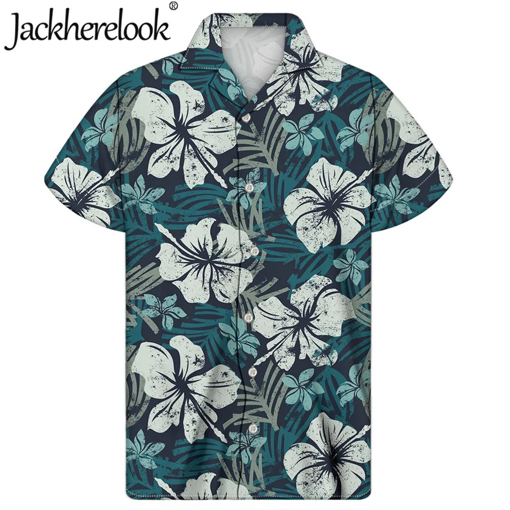 Фото Jackherelook китайская роза с цветочным принтом летние кубинский Guayabera Camisa рубашка(China)