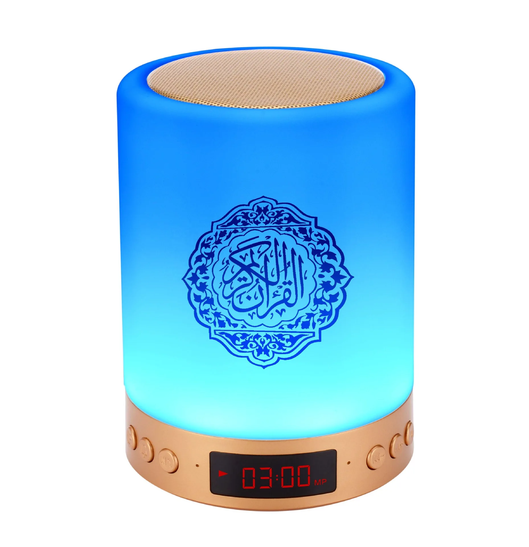 Bluetooth Wireless Speaker Quran Portable Koran Lamp LED Night Light Islamic Kids Gift Mp3 Coran Player AZAN Clock For Ramadan
Bluetooth Wireless Speaker Quran Portable Koran Lamp LED Night Light Islamic Kids Gift Mp3 Coran Player AZAN Clock For Ramadan