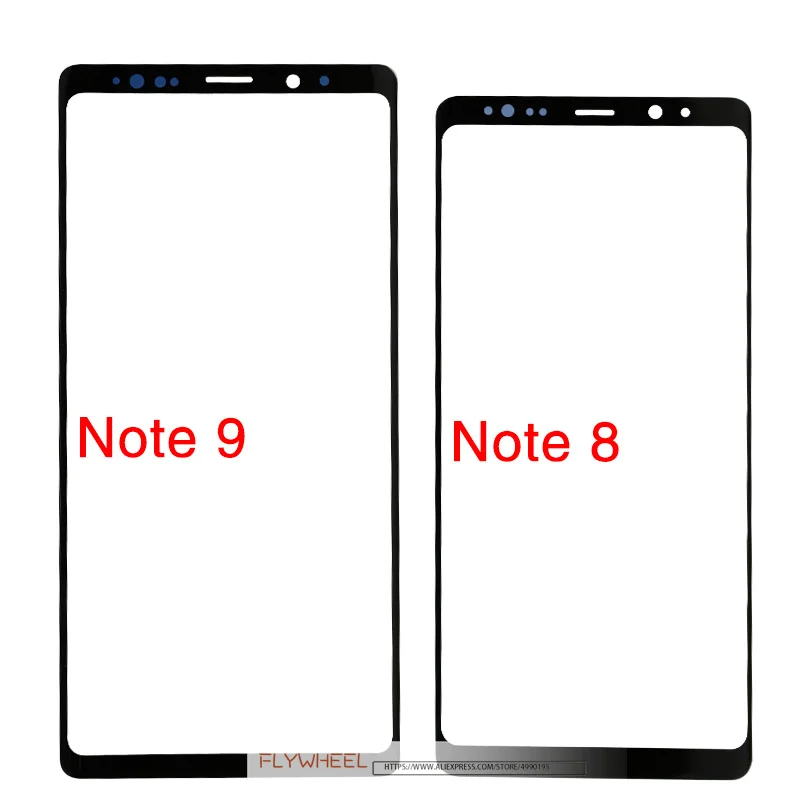1 шт. передняя внешняя стеклянная линза для samsung Galaxy Note 8 9 N950 N950F N960 N960F ЖК экран