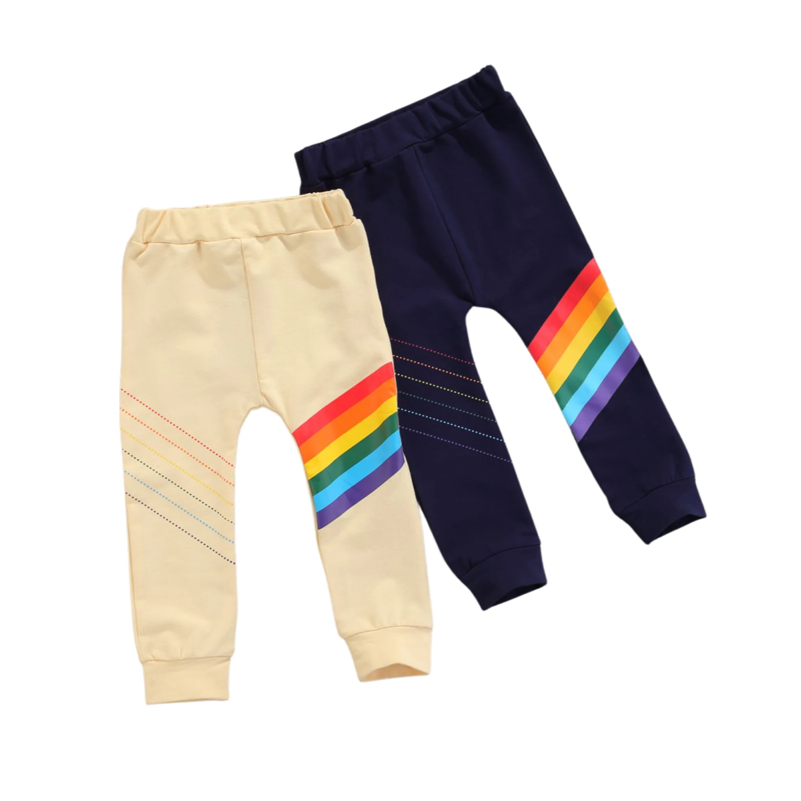 OPPERIAYA Kids Trousers Baby Boys Rainbow Striped High Elastic Waist Long Pants for Summer Fall Beige Royal Blue 2-9 Years
OPPERIAYA Kids Trousers Baby Boys Rainbow Striped High Elastic Waist Long Pants for Summer Fall Beige Royal Blue 2-9 Years