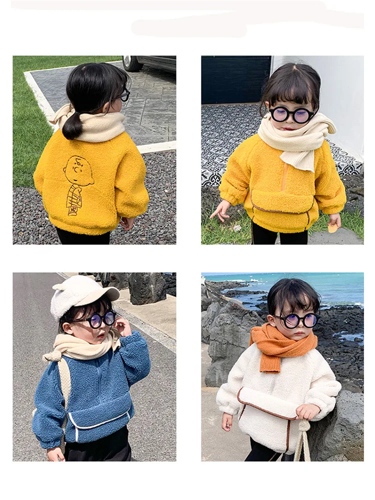 Retro Pullover Spring Winter Girls Fleece Cotton Hoodies Sweatshirts Kids Teenagers Outwear Children Clothes Plus Velvet High Qu
Retro Pullover Spring Winter Girls Fleece Cotton Hoodies Sweatshirts Kids Teenagers Outwear Children Clothes Plus Velvet High Qu