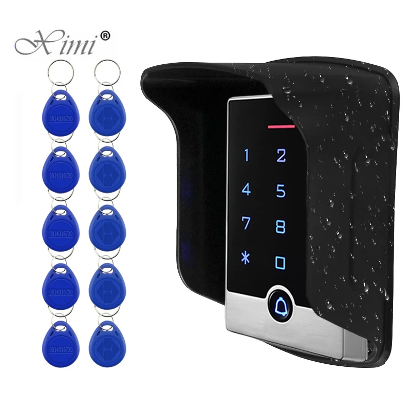 RFID металлическая клавиатура контроля доступа водонепроницаемый непромокаемый чехол открытый открывалка двери электронный замок система ...
RFID металлическая клавиатура контроля доступа водонепроницаемый непромокаемый чехол открытый открывалка двери электронный замок система ...