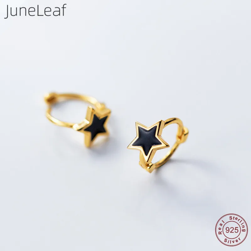 JuneLeaf Genuine 925 Sterling Silver Fine Fashion Classic Black Zircon Star Studs Earrings For Women Jewelry Accessories Gift
JuneLeaf Genuine 925 Sterling Silver Fine Fashion Classic Black Zircon Star Studs Earrings For Women Jewelry Accessories Gift