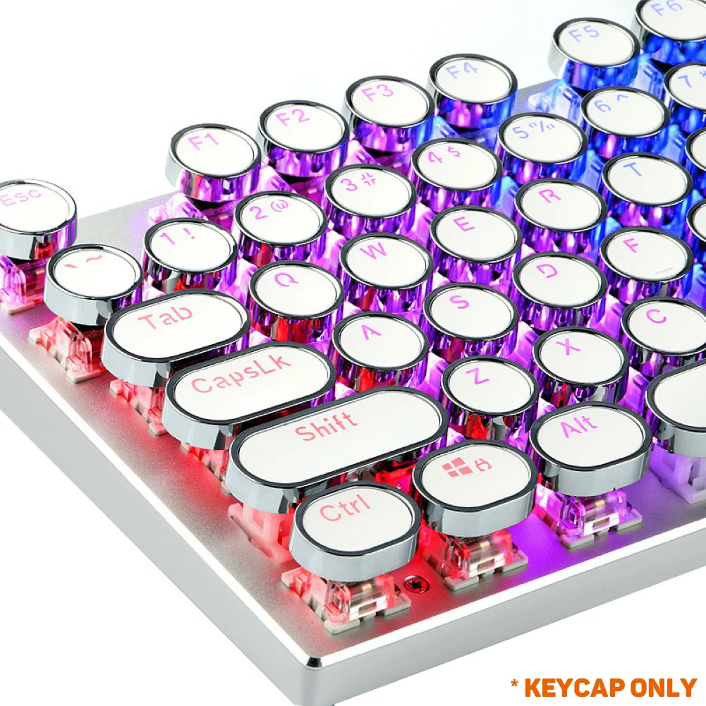 104Pcs/Set PBT Universal Round Key Cap Keycaps for Cherry MX Mechanical Keyboard
104Pcs/Set PBT Universal Round Key Cap Keycaps for Cherry MX Mechanical Keyboard
