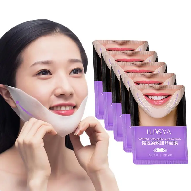 Ilisya(5-50)pcs-V-Shaped Face Mask Slimming Firming Facial Mask Ear Hook Double Chin Bandage V Shape Moisturizing
Ilisya(5-50)pcs-V-Shaped Face Mask Slimming Firming Facial Mask Ear Hook Double Chin Bandage V Shape Moisturizing