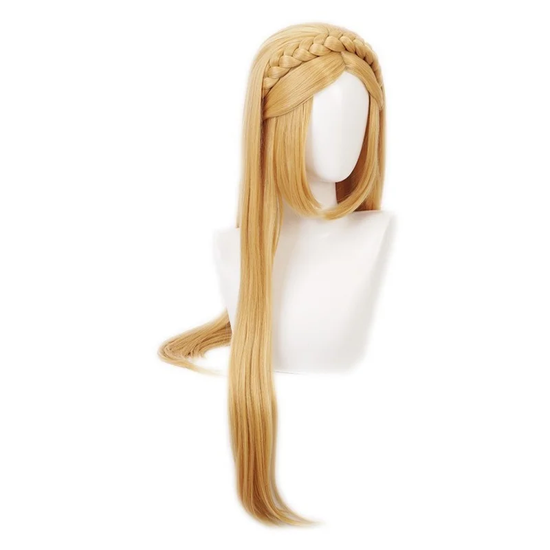 Breath of The Wild Princess Golden Braid Wigs Short Heat Resistant Synthetic Hair Cosplay Wigs + Wig Cap Halloween Accessories
Breath of The Wild Princess Golden Braid Wigs Short Heat Resistant Synthetic Hair Cosplay Wigs + Wig Cap Halloween Accessories