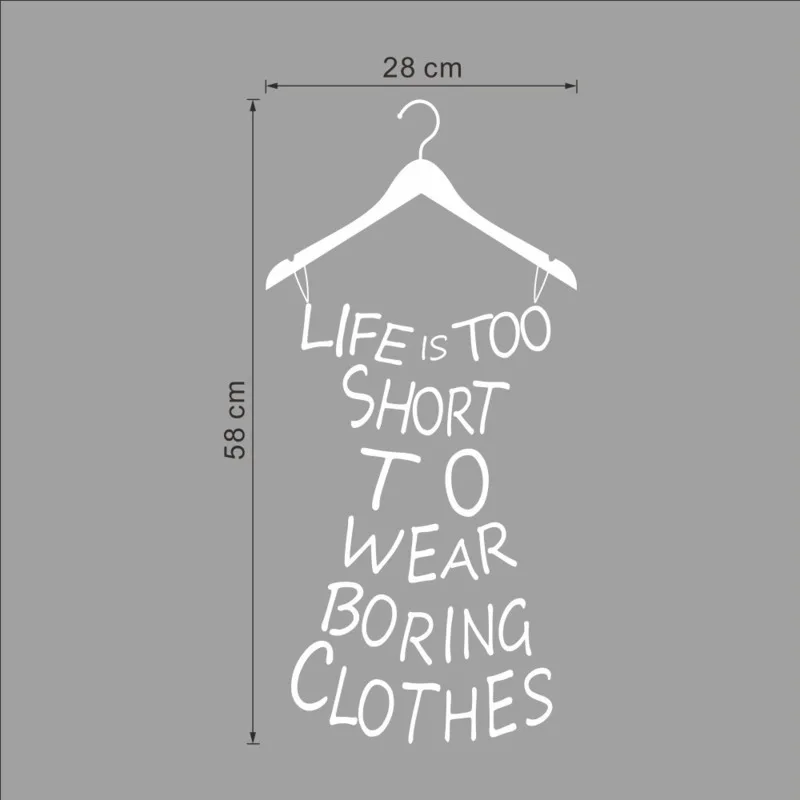 Wall Sticker Dress Shape Letter PVC Self-Adhesive Removable Toilet Stickers Fitting Room Bedroom Decorative Wallpaper Home Decor
Wall Sticker Dress Shape Letter PVC Self-Adhesive Removable Toilet Stickers Fitting Room Bedroom Decorative Wallpaper Home Decor