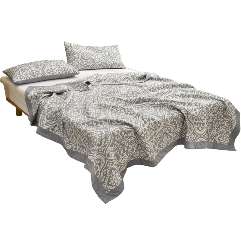 2021 summer sofa blanket, blanket, wool jacquard blanket, blanket and towel, lunch break blanket three-piece set
2021 summer sofa blanket, blanket, wool jacquard blanket, blanket and towel, lunch break blanket three-piece set