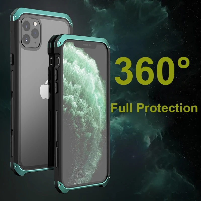 Ударопрочный металлический стеклянный чехол Xs Max для iPhone 11 Pro Max, чехол с алюминиевой рамкой, чехол для iPhone 7 8 Plus X Xr SE 2020, чехол 
Ударопрочный металлический стеклянный чехол Xs Max для iPhone 11 Pro Max, чехол с алюминиевой рамкой, чехол для iPhone 7 8 Plus X Xr SE 2020, чехол