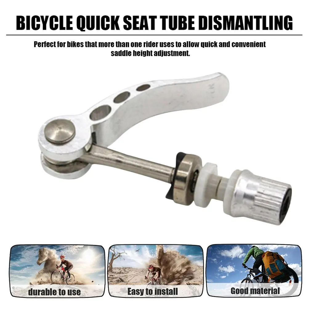 2021 NEW Bicycle Bike Quick Release Adjustable Seatpost Clamp Seat Post Screw Bolt Lever
2021 NEW Bicycle Bike Quick Release Adjustable Seatpost Clamp Seat Post Screw Bolt Lever