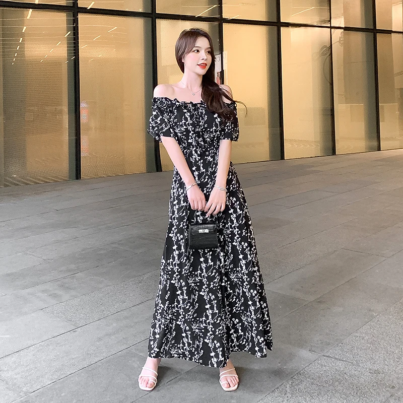 Korean Fashion Temperament Summer Jumpsuits Women Slash Neck Floral Print Chiffon Wide Leg jumpsuit S-XXL
Korean Fashion Temperament Summer Jumpsuits Women Slash Neck Floral Print Chiffon Wide Leg jumpsuit S-XXL