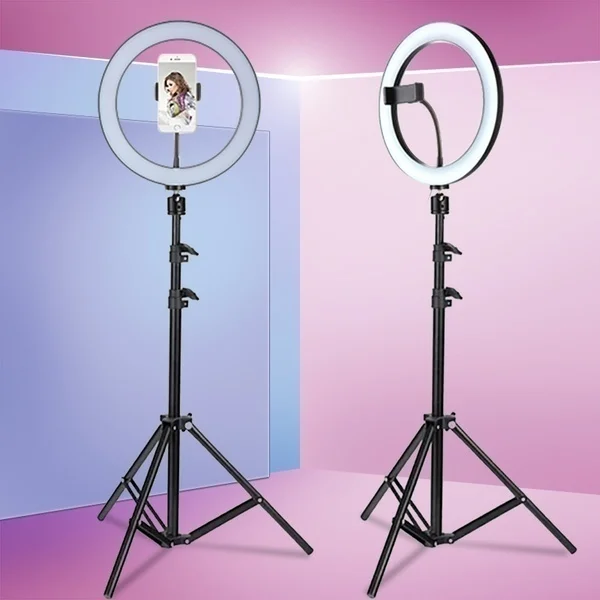 6.3''/10.2'' Camera Studio Ring Light With Stand Video LED Beauty Ring Light Photography Dimmable Ring Lamp+Tripod for Selfie
6.3''/10.2'' Camera Studio Ring Light With Stand Video LED Beauty Ring Light Photography Dimmable Ring Lamp+Tripod for Selfie
