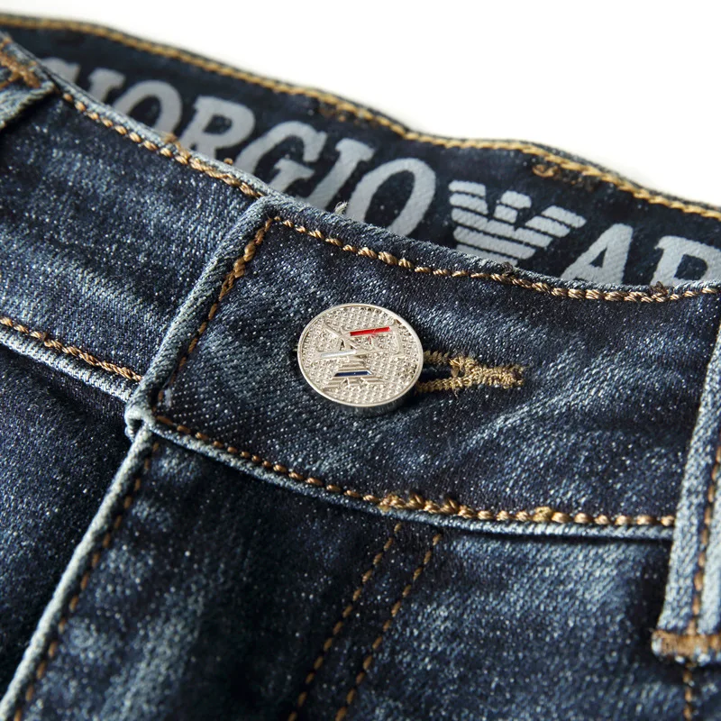 Men's Jeans 2021 Fall New Business Casual Slim Plus Size Pants Eagle Brand Fashion Blue High Quality Men's Clothing Denim Pants
Men's Jeans 2021 Fall New Business Casual Slim Plus Size Pants Eagle Brand Fashion Blue High Quality Men's Clothing Denim Pants