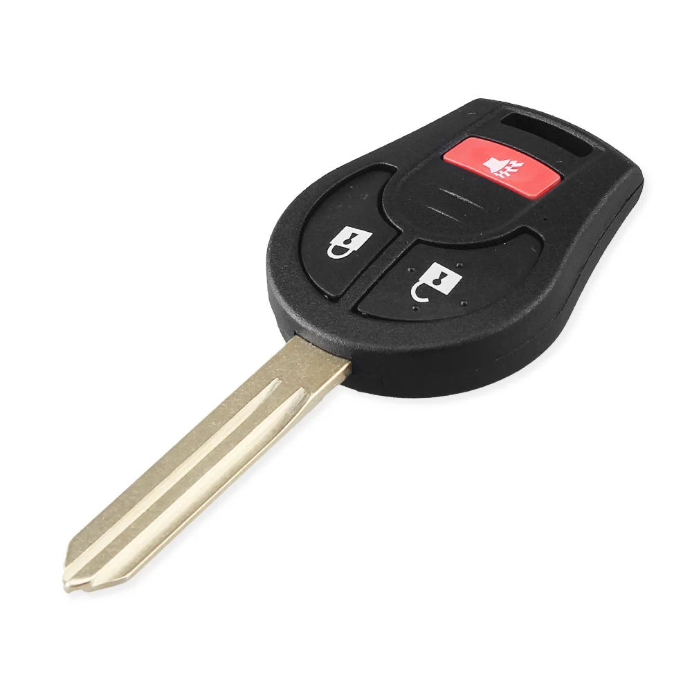 Dandkey Keyless 2 + кнопка паники дистанционный ключ случай В виде ракушки для Nissan куб Rogue