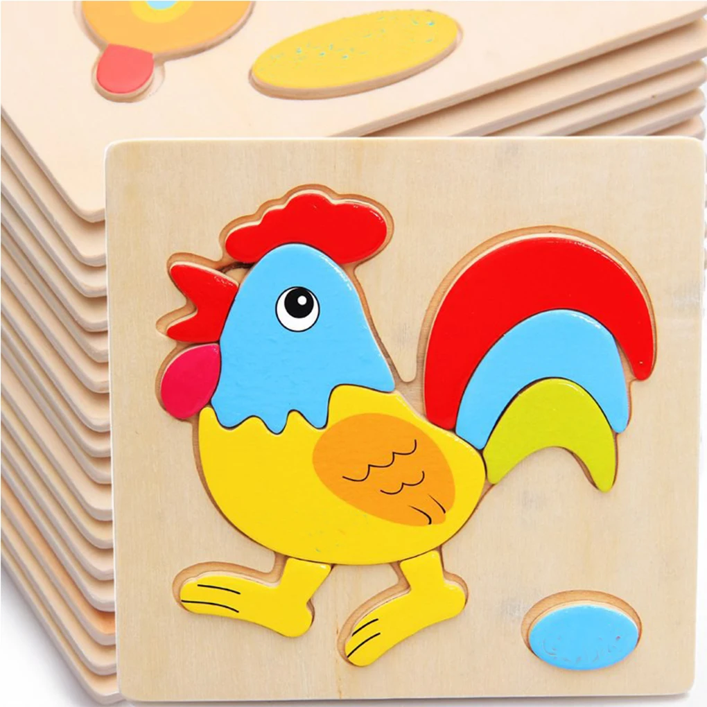 Baby Jigsaw Toys Wooden 3D Puzzle Cartoon Animal Kids Educational Puzzles Children Tangram Shapes Learning Jigsaw
Baby Jigsaw Toys Wooden 3D Puzzle Cartoon Animal Kids Educational Puzzles Children Tangram Shapes Learning Jigsaw