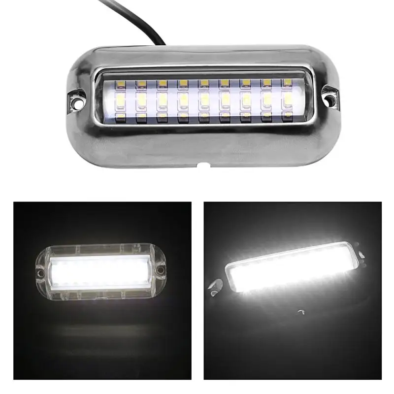 27 LED Underwater Fishing Light 12V Boat Transom Night Light Water Landscape Lighting For Marine Boat Accessories Marine
27 LED Underwater Fishing Light 12V Boat Transom Night Light Water Landscape Lighting For Marine Boat Accessories Marine