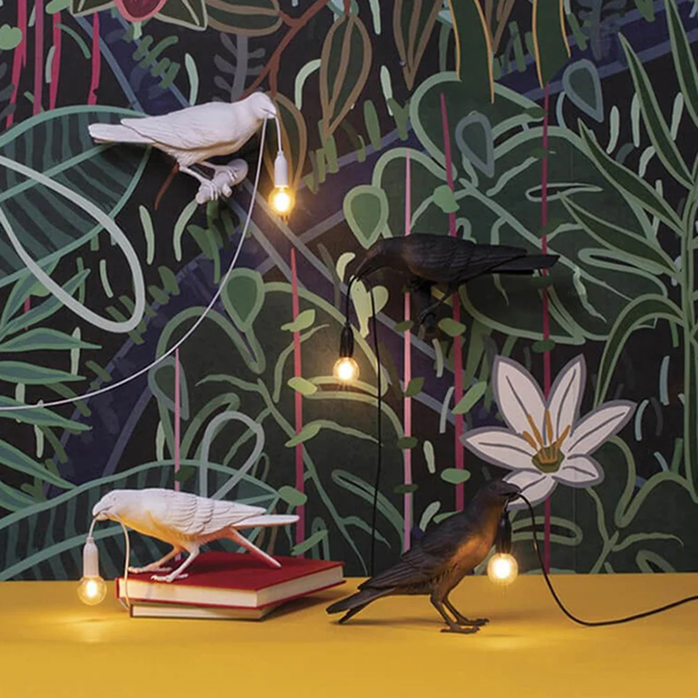 Designer Bird Lamp LED wall lamp with plug in cord Living Room bedside Lights Aisle Restaurant Home Decor Bird Wall Light Fixtur 
Designer Bird Lamp LED wall lamp with plug in cord Living Room bedside Lights Aisle Restaurant Home Decor Bird Wall Light Fixtur
