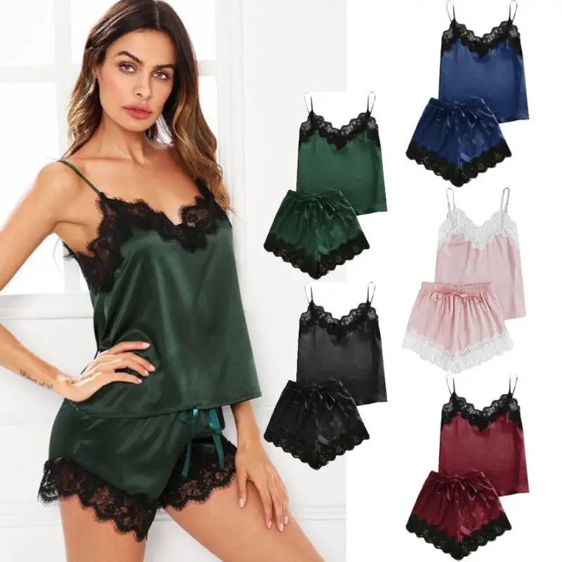 New Sexy Lingerie Set Sleepwear Women's Pajama Set Sexy Temptation Babydoll Nightwear Cute Cami Top and Shorts Pijama Mujer
New Sexy Lingerie Set Sleepwear Women's Pajama Set Sexy Temptation Babydoll Nightwear Cute Cami Top and Shorts Pijama Mujer