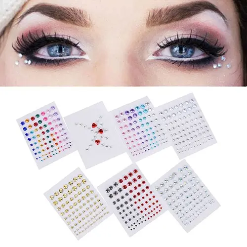 1pcs DIY Jewel Christmas Eyes Makeup Crystal Eyes Sticker Tattoo Diamond Makeup Eyeliner Eyeshadow Face Sticker
1pcs DIY Jewel Christmas Eyes Makeup Crystal Eyes Sticker Tattoo Diamond Makeup Eyeliner Eyeshadow Face Sticker