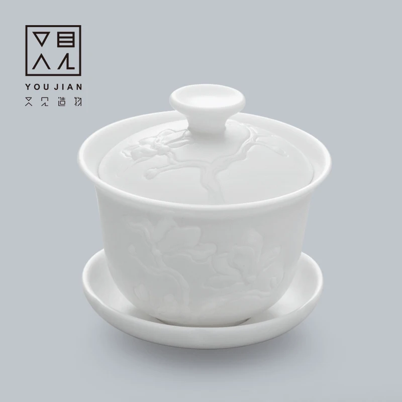 Chinese Traditions Gai Wan Tea Set Bone Kung Fu TeaSet Gaiwan Tea Cup Porcelain Bowl For Travel Beautiful And Easy Kettle
Chinese Traditions Gai Wan Tea Set Bone Kung Fu TeaSet Gaiwan Tea Cup Porcelain Bowl For Travel Beautiful And Easy Kettle