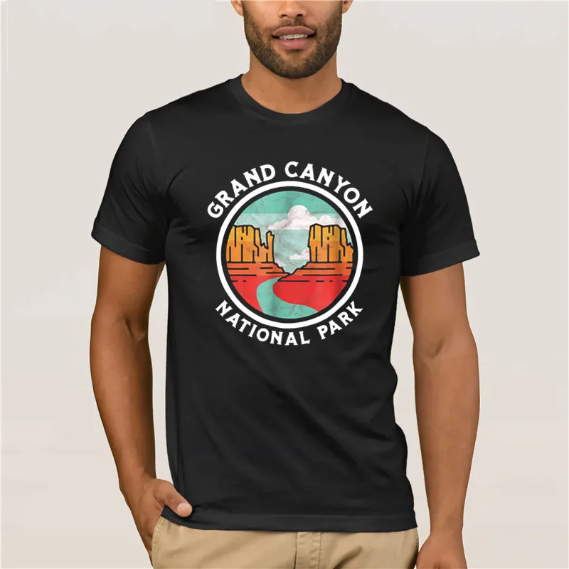 100% Cotton brand men shirt Grand Canyon Vintage Seal Souvenir Graphic Short sleeve fashion summer T Shirt
100% Cotton brand men shirt Grand Canyon Vintage Seal Souvenir Graphic Short sleeve fashion summer T Shirt