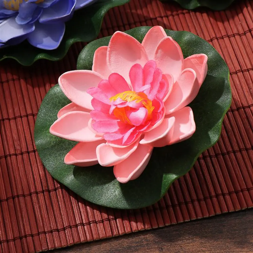 5 Pcs Floating Lotus Artificial Flower Lifelike Water Lily Micro Landscape for Wedding Pond Garden Fake Plants Decor Mixed Color
5 Pcs Floating Lotus Artificial Flower Lifelike Water Lily Micro Landscape for Wedding Pond Garden Fake Plants Decor Mixed Color