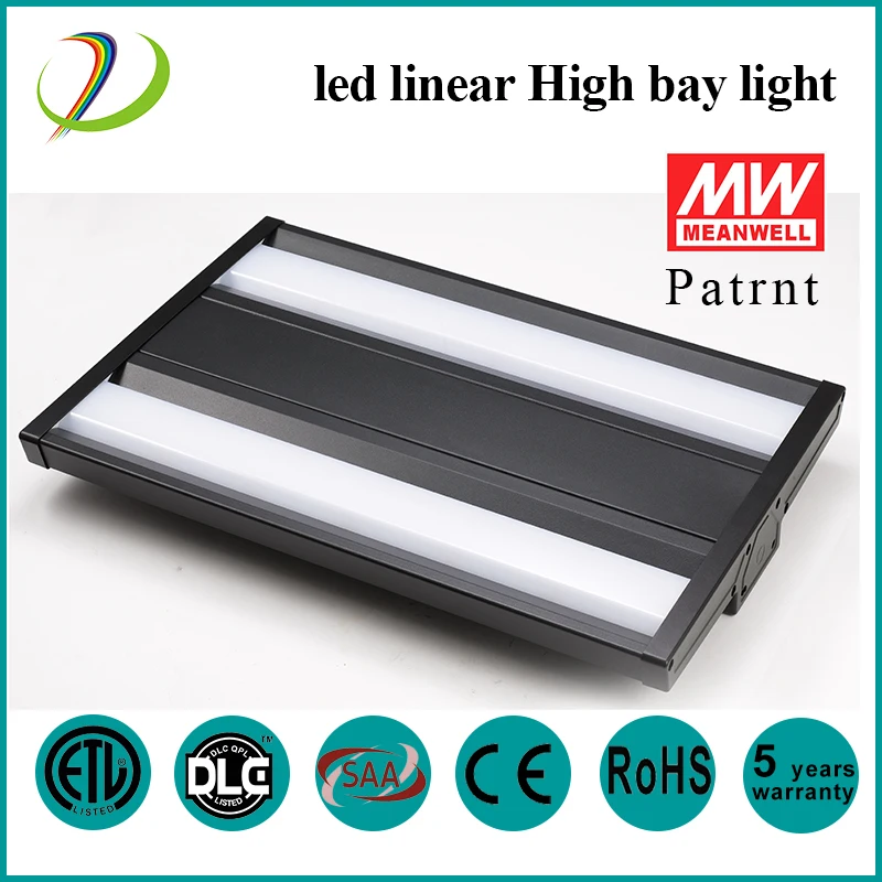 

led high bay light 2x4 LED Troffer 347V 100-400W led linear highbay emergency highbay DLC ETL 200W Module LED Linear Highbay