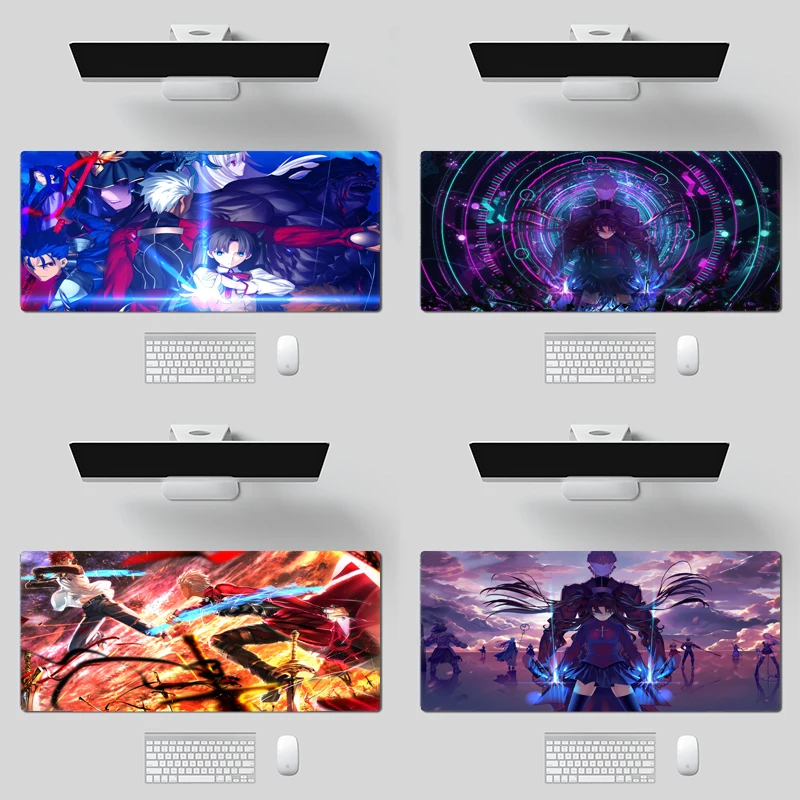 Игровой коврик для мыши Fate Stay Night в стиле аниме, большой геймерский коврик для мыши, 90x40, большая клавиатура, компьютерный Настольный коврик для ПК
Игровой коврик для мыши Fate Stay Night в стиле аниме, большой геймерский коврик для мыши, 90x40, большая клавиатура, компьютерный Настольный коврик для ПК