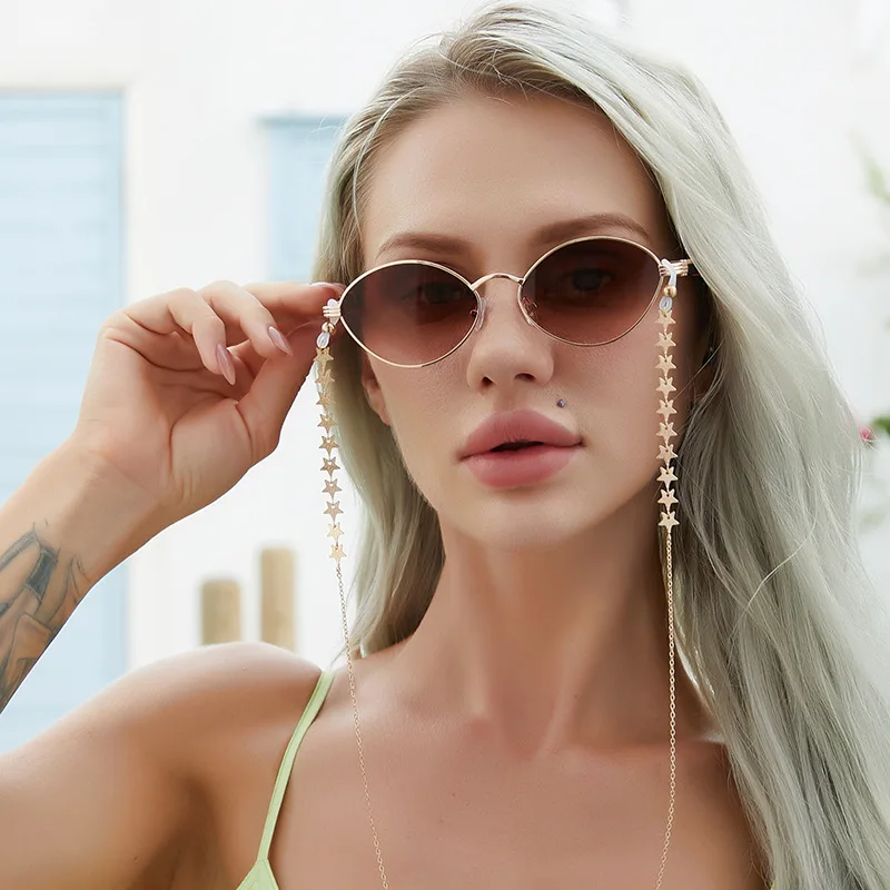 Retro small oval female sunglasses 2021 vintage alloy with metal chain link round sunglasses for female brand luxury glasses des
Retro small oval female sunglasses 2021 vintage alloy with metal chain link round sunglasses for female brand luxury glasses des