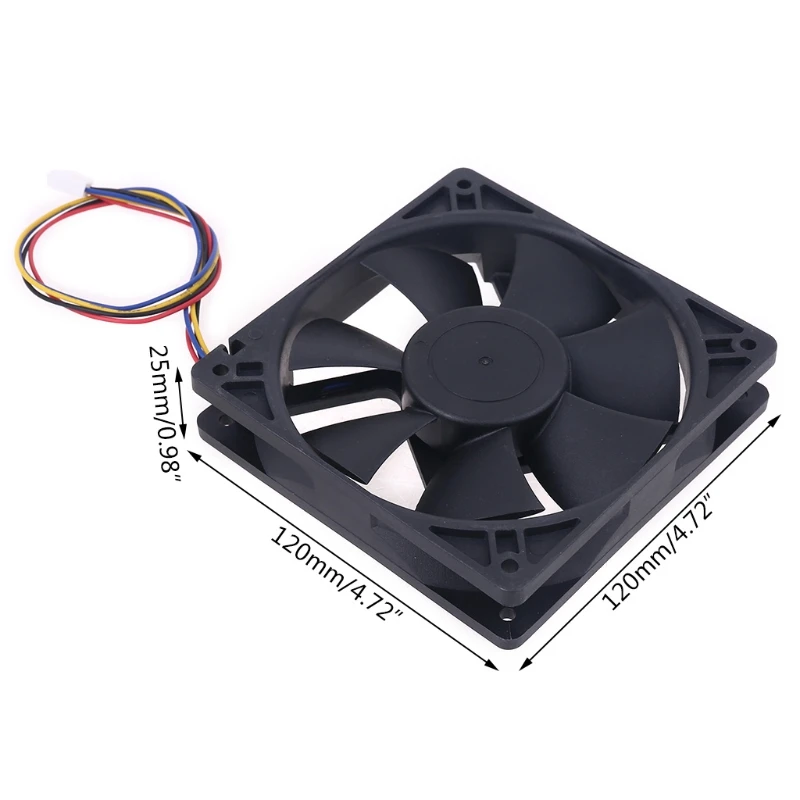 6500 RPM 12025 12V cooling Fan for AntMiner D3 L3+ S9 T9 S15 T15 S17 T17 Misieren SHLF1212GHE-07
6500 RPM 12025 12V cooling Fan for AntMiner D3 L3+ S9 T9 S15 T15 S17 T17 Misieren SHLF1212GHE-07