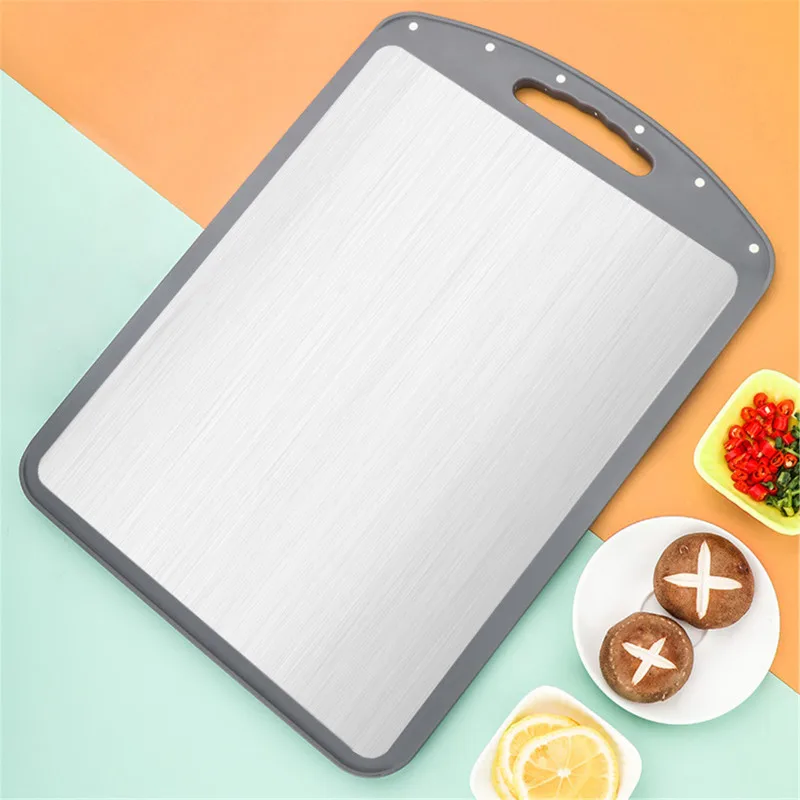 1PCS Double Sided Chopping Board Multifunctional Kitchen Cutting Board Vegetable Fruits Food Chopping Block
1PCS Double Sided Chopping Board Multifunctional Kitchen Cutting Board Vegetable Fruits Food Chopping Block